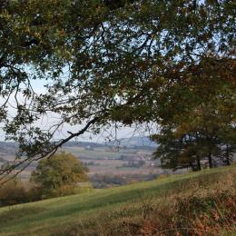 Panorama sur la campagne