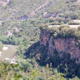 Panorama sur les gorges de l'Orb