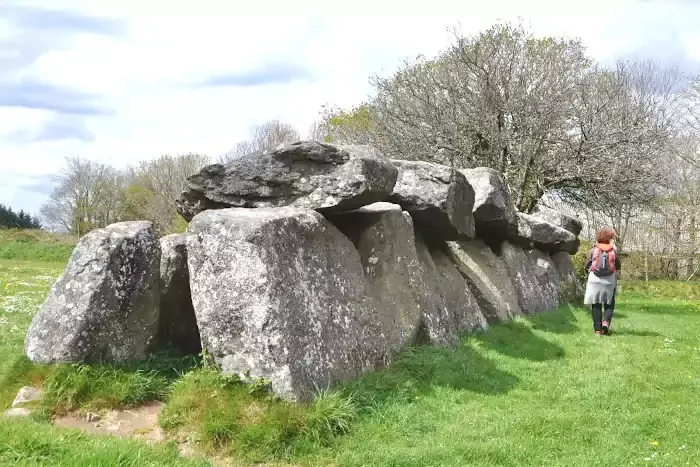 Allée couverte de Mougau Bihan à Commana