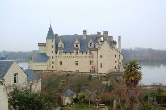 Le château  de Montsoreau dans le Maine-et-Loire