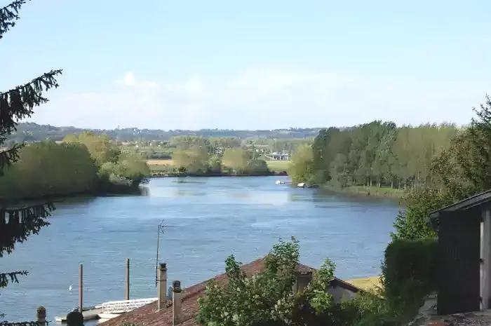 Le fleuve Adour à Hastingues