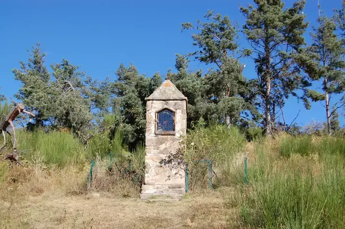 L' oratoire du col des miracles sur la randonnée de Prats-de-Mollo