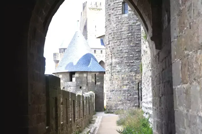 Remparts de la cité médiévale de Carcassonne